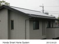 CIGS thin-film solar cell panels (Residential house)