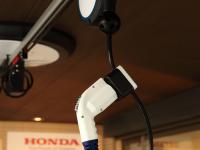 Electric Charging arm located in Garage (Presentation house)