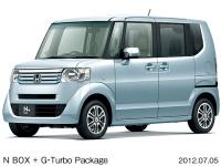 N BOX + G･Turbo Package (body color: Cool Mist Metallic)