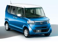 N BOX + G･L Package 2-tone color style (body color: Premium Dynamic Blue Pearl X Taffeta White)