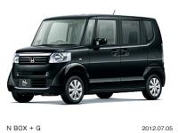 N BOX + G (body color: Crystal Black Pearl)