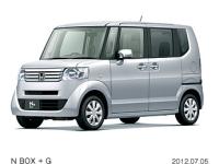 N BOX + G (body color: Alabaster Silver Metallic)