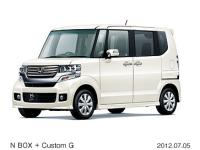 N BOX + Custom G (body color: Premium White Pearl)