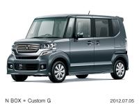 N BOX + Custom G (body color: Polished Metal Metallic)