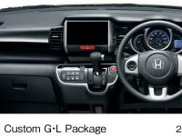 N BOX + Custom G instrument panel (Black)