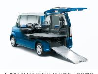 N BOX + G･L Package 2-tone color style (body color: Premium Dynamic Blue Pearl X Taffeta White) interior image option-equipped vehicle