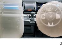 N BOX + airbag system operating image