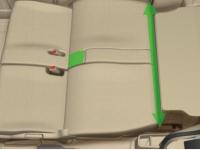 N BOX + front bench seat (bed mode)