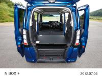 N BOX + seat arrangement flat mode