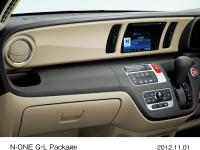 N-ONE G・L Package instrument panel option-equipped vehicle