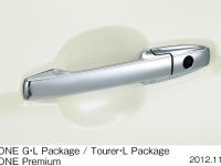 N-ONE G・L Package / Tourer・L Package / N-ONE Premium chrome-plated outer door handle