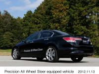 Precision All Wheel Steer equipped vehicle