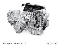 SPORT HYBRID i-MMD cut model (back side)