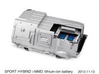 SPORT HYBRID i-MMD lithium-ion battery, cut model