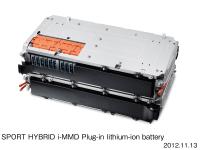 SPORT HYBRID i-MMD Plug-in lithium-ion battery, cut model