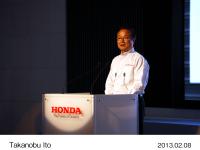 Honda President & CEO Takanobu Ito