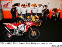 TEAM HRC and Repsol Honda Team *CRF450 RALLY (2013model)