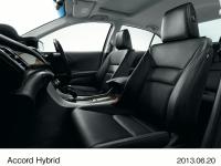 Accord Hybrid EX option-equipped vehicle interior (Leather Package)