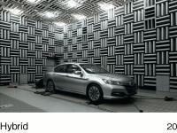 Noise test in an anechoic room
