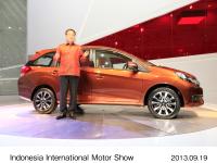 Takanobu Ito, President and CEO of Honda Motor Co., Ltd., Honda Mobilio prototype