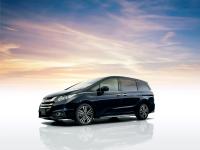 ABSOLUTE, 7-seater <FWD> front view 7:3 (body color: Premium Venus Black Pearl) option-equipped vehicle