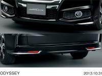 Aerodynamics colored bumpers (front/rear)