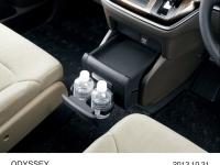 Center console lift-up tray