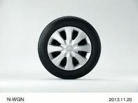 14-inch aluminum wheel & full-wheel cap