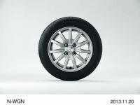 14-inch aluminum wheel