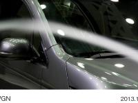 Wind tunnel testing scene (front pillar area)