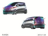 N-WGN Custom exterior design, sketch