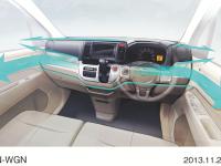 N-WGN instrument panel design, sketch