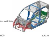 Collision safety body