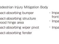 Pedestrian Injury Mitigation Body