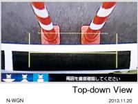 3-mode dynamic rear camera (Top-down View)