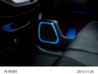 LED speaker ring and door pocket illumination (Blue)