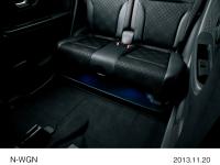 Rear seat undertray illumination (Blue)