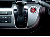 Leather-wrapped shift lever (leather × Piano Black)