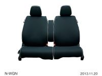 Fully fitting seat cover, fabric (Black)