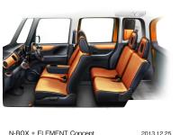 N-BOX + ELEMENT Concept, interior image