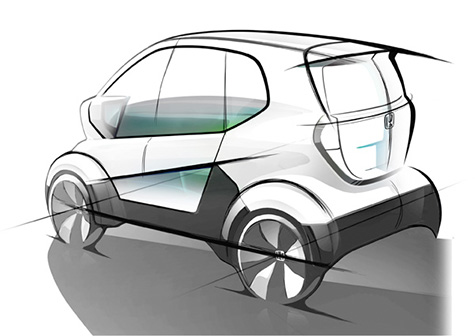 Image of the Micro Commuter Prototype &beta;