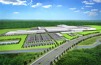 Rendering of HATC new plant