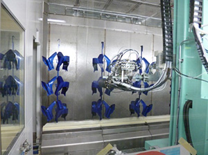 Rotating Painting Process