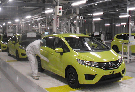 Assembly line of Yorii Plant/Saitama Factory