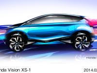 Honda Vision XS-1 Sketches 1