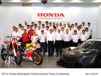 2014 Honda Motorsports Announcement Press Conference