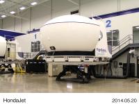HondaJet flight simulator for flight training