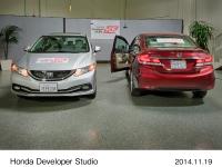 Cars for In-vehicle App Development at Honda Developer Studio