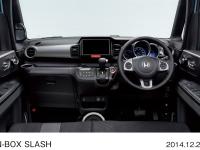 N-BOX SLASH X・Turbo  Package(FF) interior (Black)