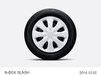 14-inch steel wheel + full-wheel cover(White)